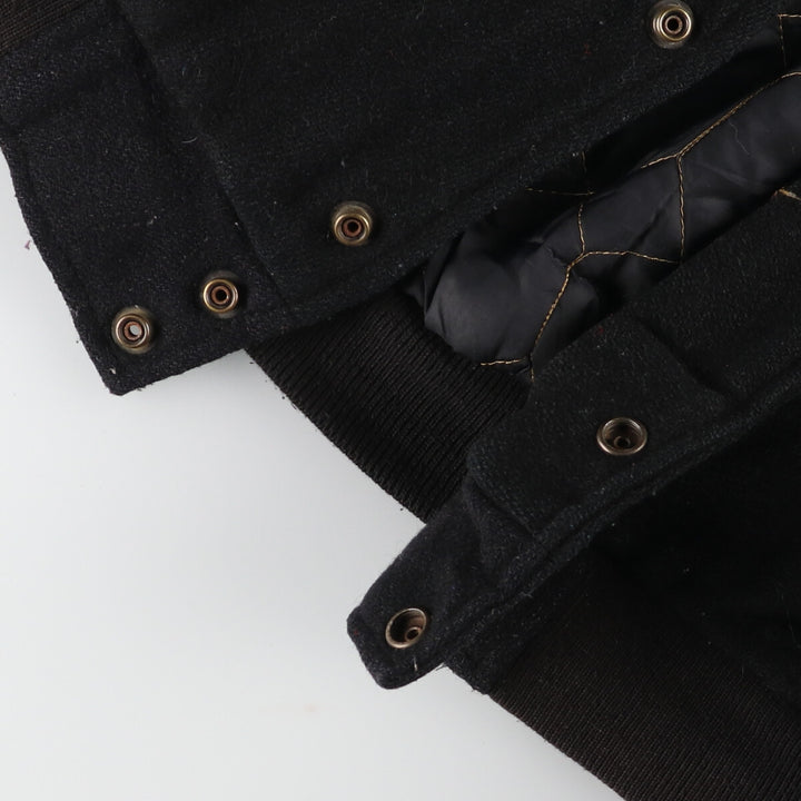 PARC AVENUE JBL Wool Leather Sleeve Stadium Jacket Award Jacket Varsity Jacket Men's L size /evb002863