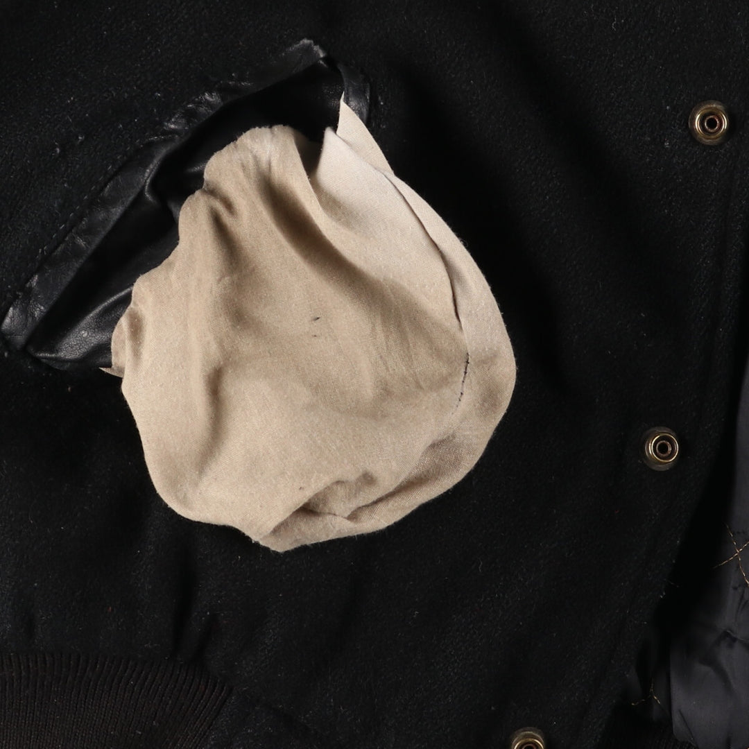 PARC AVENUE JBL Wool Leather Sleeve Stadium Jacket Award Jacket Varsity Jacket Men's L size /evb002863