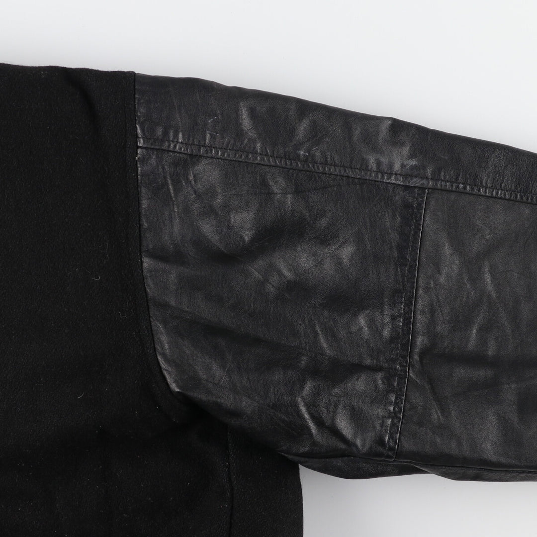 PARC AVENUE JBL Wool Leather Sleeve Stadium Jacket Award Jacket Varsity Jacket Men's L size /evb002863