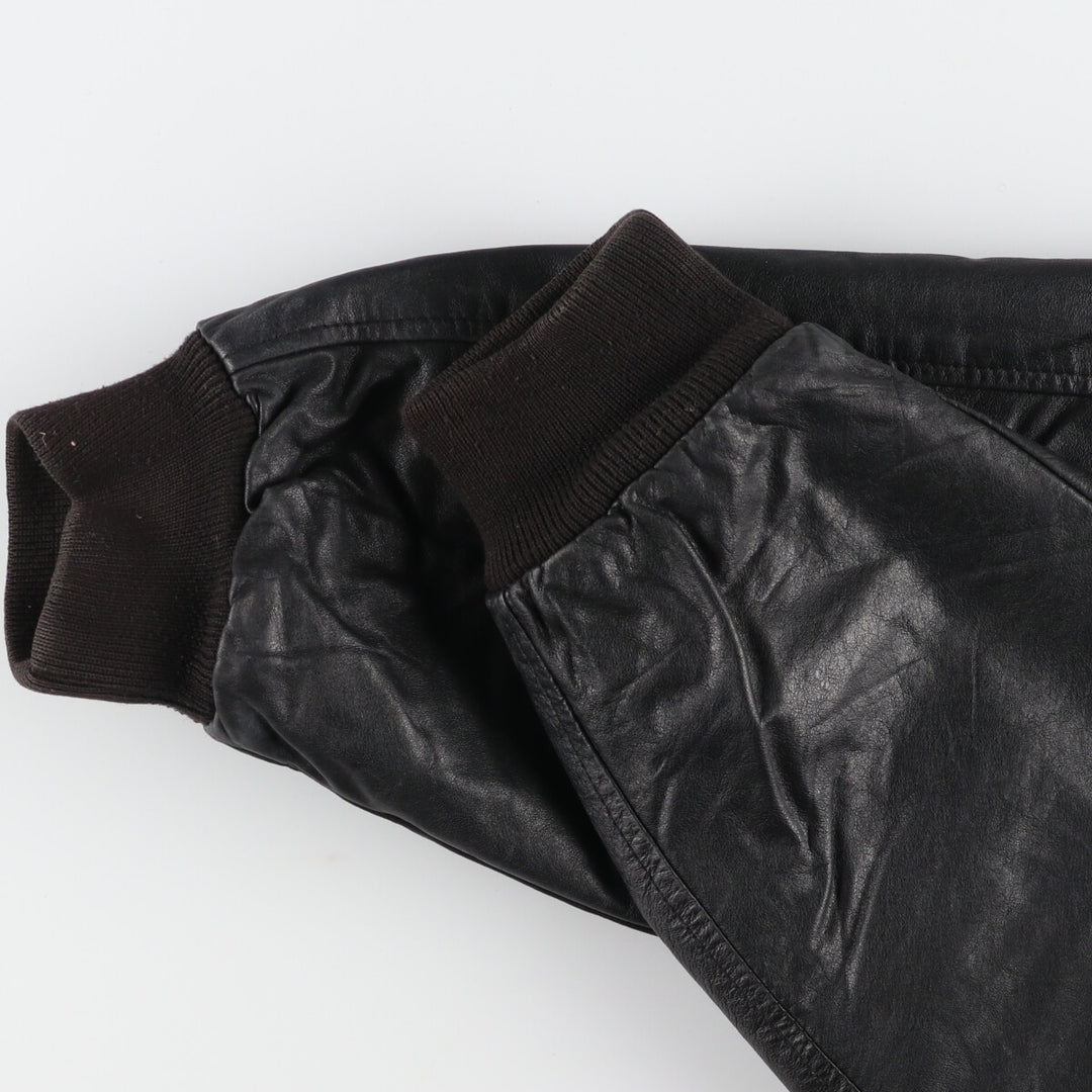 PARC AVENUE JBL Wool Leather Sleeve Stadium Jacket Award Jacket Varsity Jacket Men's L size /evb002863