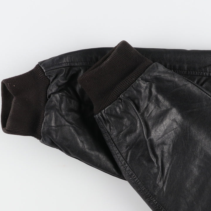 PARC AVENUE JBL Wool Leather Sleeve Stadium Jacket Award Jacket Varsity Jacket Men's L size /evb002863