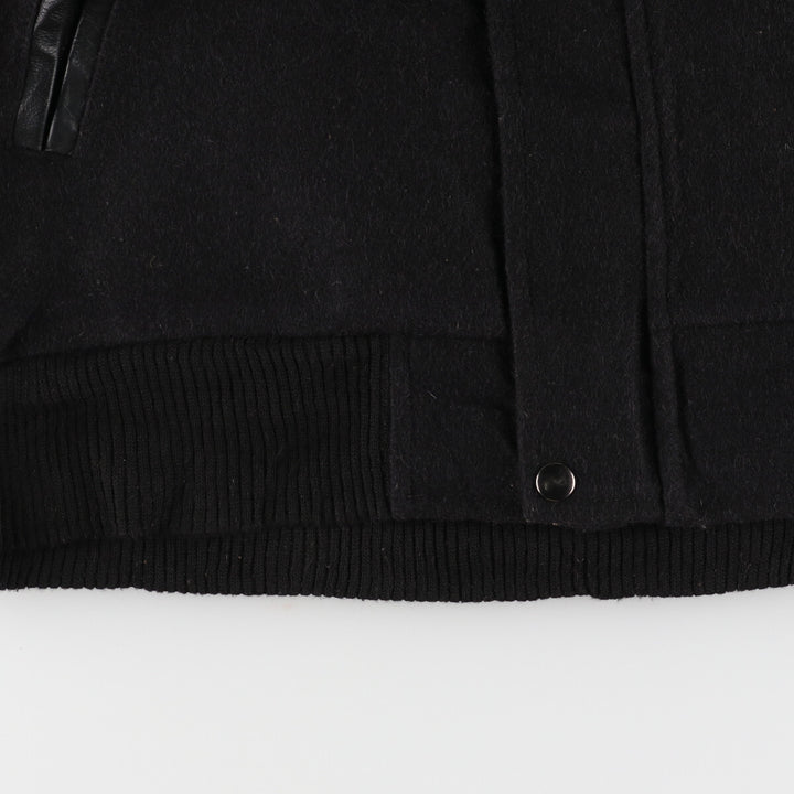 CONCORD COORDINATES Leather Sleeve Wool Jacket Made in Canada Men's XL /evb002864