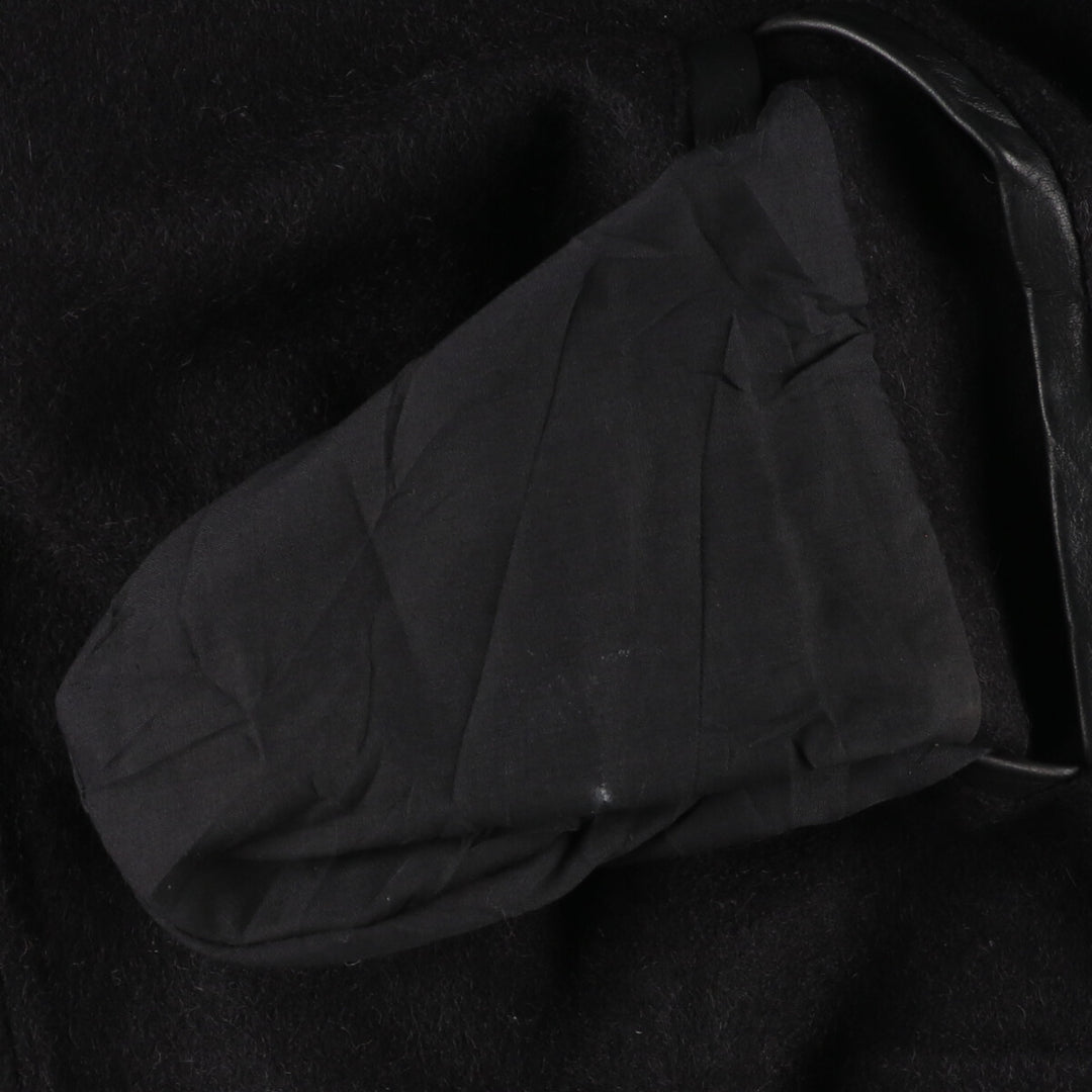 CONCORD COORDINATES Leather Sleeve Wool Jacket Made in Canada Men's XL /evb002864