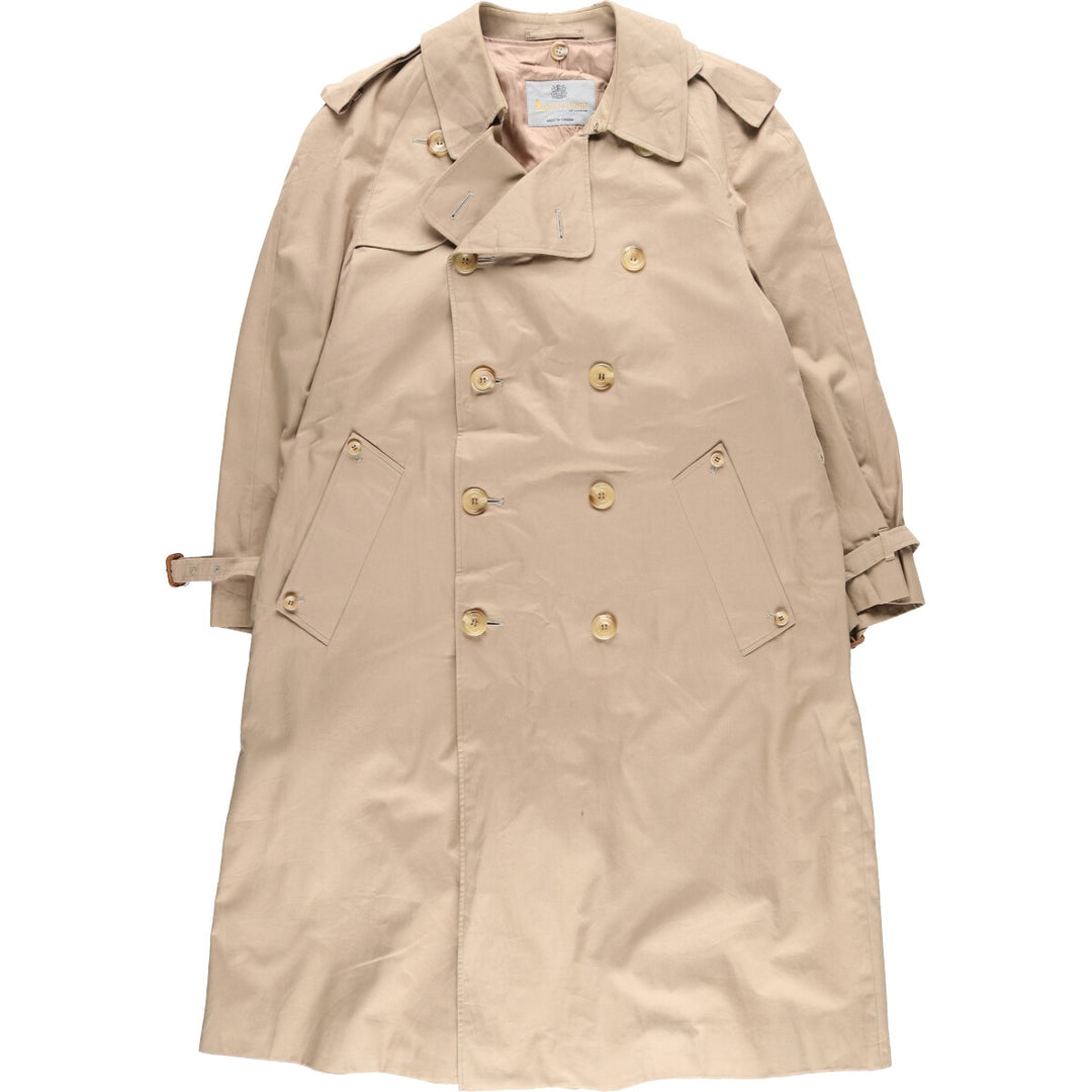 Aquascutum Trench Coat Made in Canada Men's L /evb002886