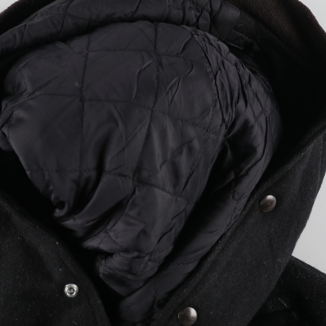 90'S UNION LINE Wool Leather Sleeve Stadium Jacket Award Jacket Varsity Jacket Made in USA Men's XL Vintage /evb002893