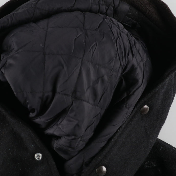 90'S UNION LINE Wool Leather Sleeve Stadium Jacket Award Jacket Varsity Jacket Made in USA Men's XL Vintage /evb002893