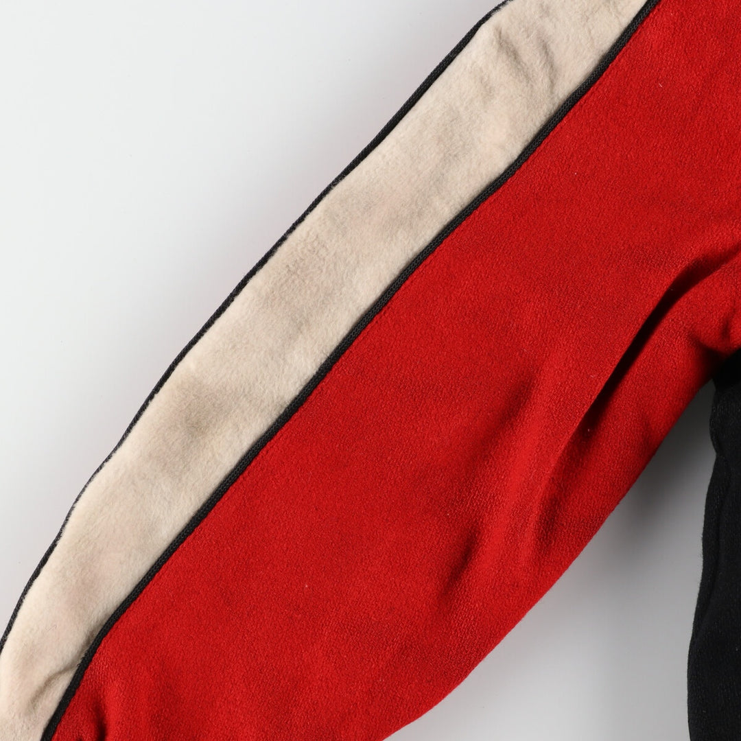 70's THE STANDARD PENMANT CO. Collared wool varsity jacket, award jacket, varsity jacket, men's L /evb002895