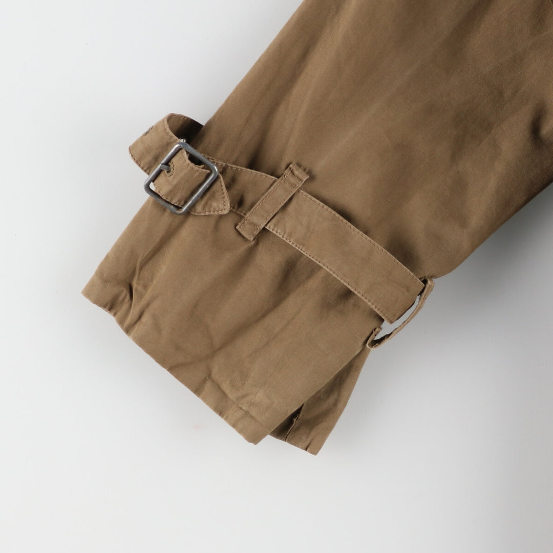 Burberry's 100% cotton Balmacaan coat, made in England, women's M /evb002903