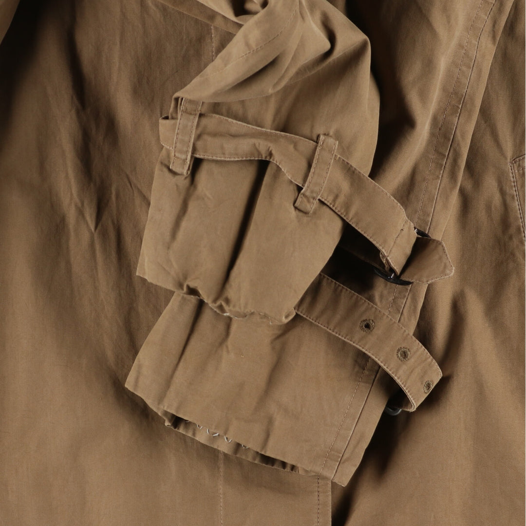 Burberry's 100% cotton Balmacaan coat, made in England, women's M /evb002903