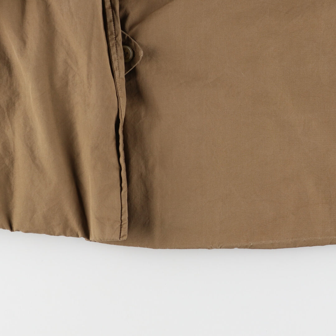 Burberry's 100% cotton Balmacaan coat, made in England, women's M /evb002903