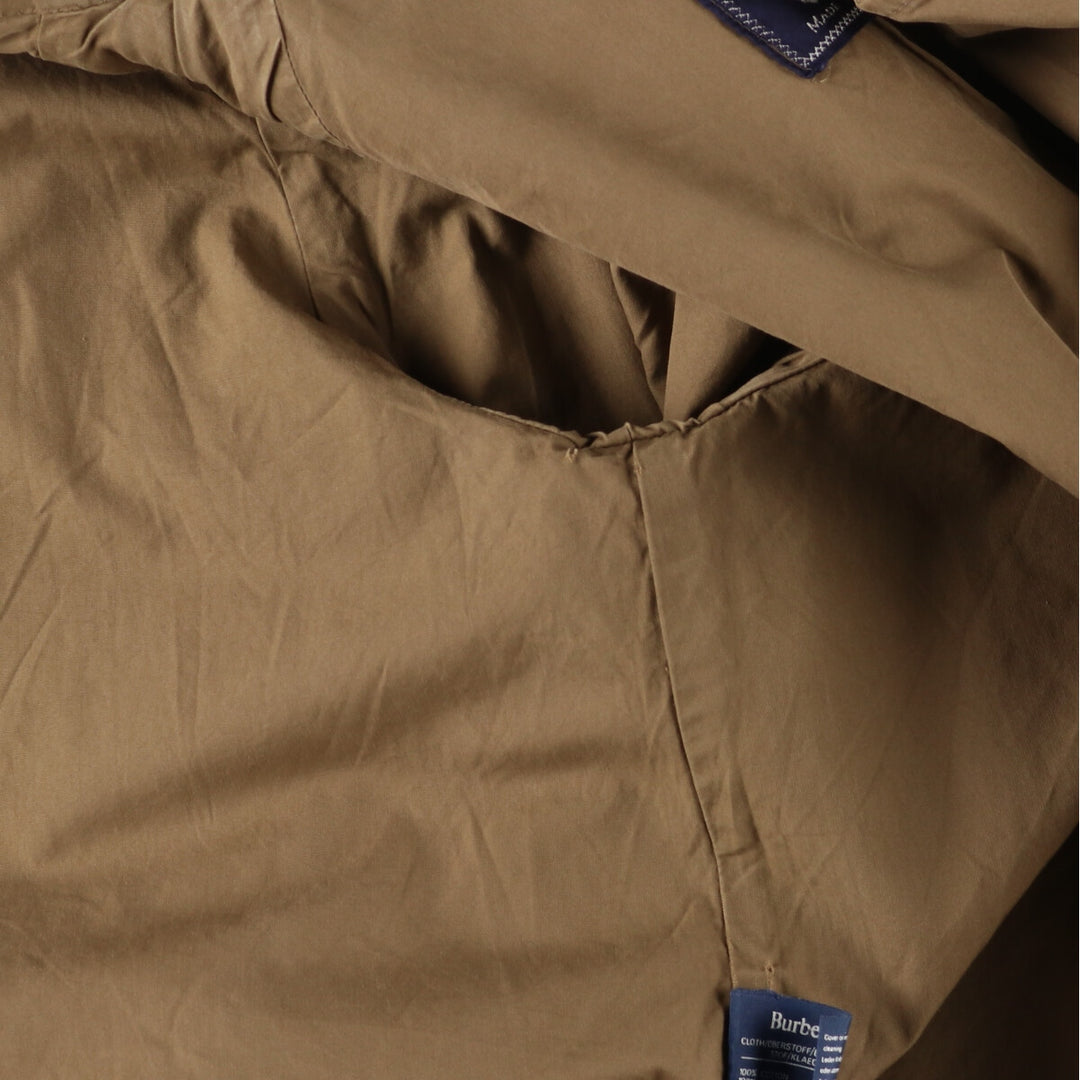 Burberry's 100% cotton Balmacaan coat, made in England, women's M /evb002903