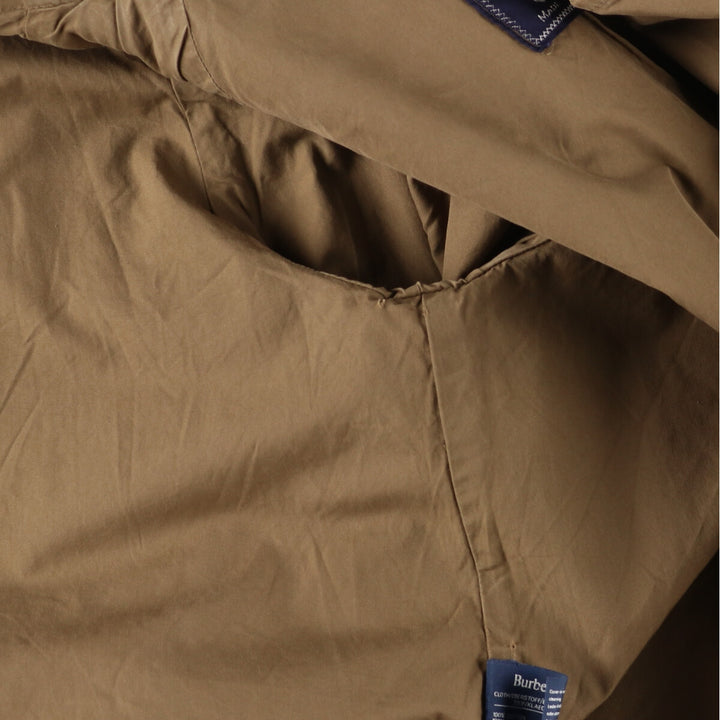 Burberry's 100% cotton Balmacaan coat, made in England, women's M /evb002903