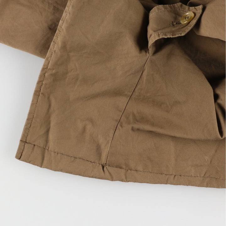 Burberry's 100% cotton Balmacaan coat, made in England, women's M /evb002903