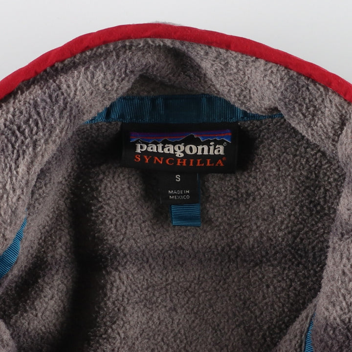 2015 Patagonia Synchilla Snap Tee STY25580FA15 Fleece Pullover Men's S /evb003023