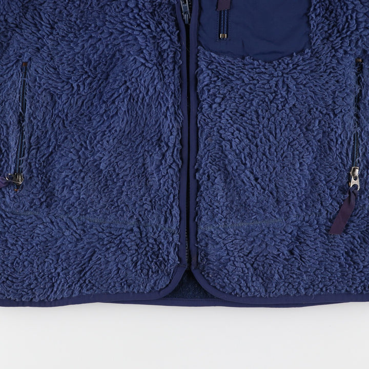 Patagonia Classic Retro X Cardigan Fleece Jacket, Women's, Size M, 2005 polyester navy blue type Vintage Second Hand