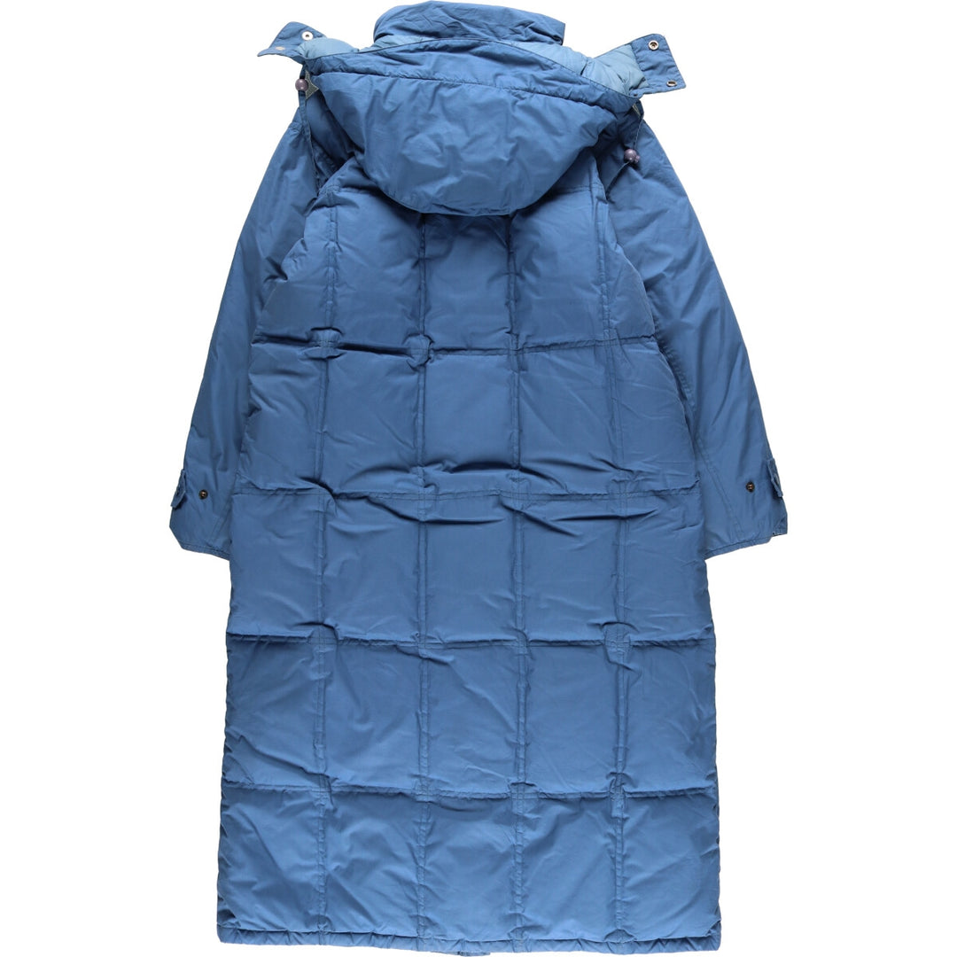90'S Eddie Bauer Goose Down Coat, Women's, Size L, Vintage polyester Blue type light blue Vintage Second Hand