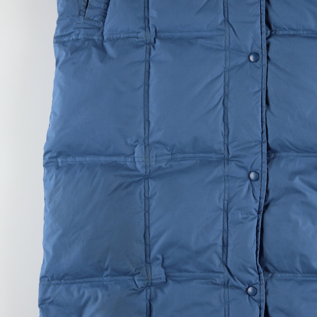 90'S Eddie Bauer Goose Down Coat, Women's, Size L, Vintage polyester Blue type light blue Vintage Second Hand