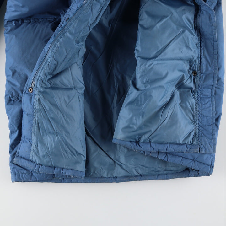 90'S Eddie Bauer Goose Down Coat, Women's, Size L, Vintage polyester Blue type light blue Vintage Second Hand
