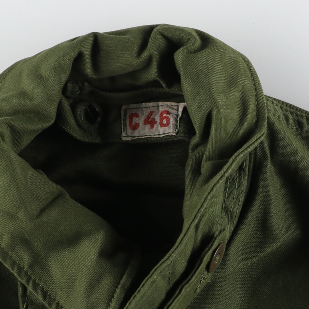 Swedish military genuine M-59 military field coat C46 men's M /evb003070