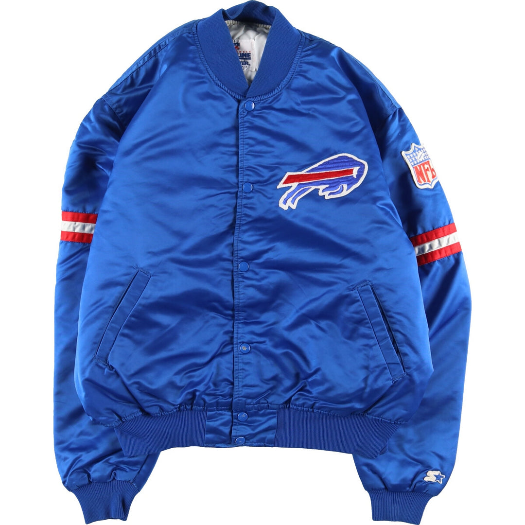 90s~80'S Starter NFL BUFFALO BILLS Buffalo Bills padded jacket made in USA men's XL vintage /evb003119