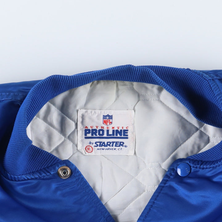 90s~80'S Starter NFL BUFFALO BILLS Buffalo Bills padded jacket made in USA men's XL vintage /evb003119