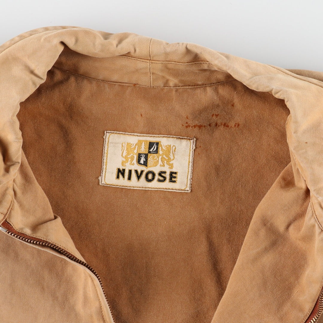 ~60'S NIVOSE Duck Hunting Jacket Men's XL Vintage /evb003139
