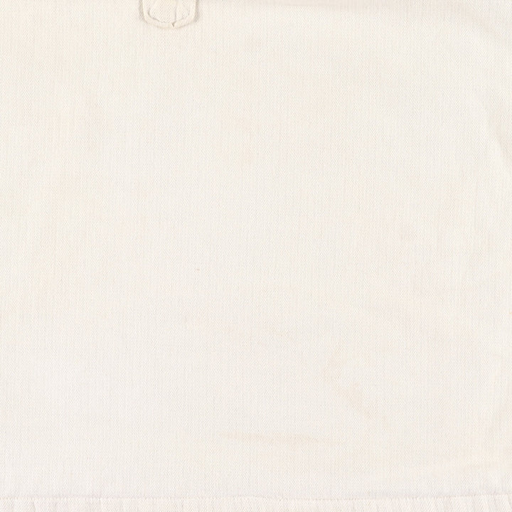 1940'S HALLES VILLETTE Butcher Smock Herringbone Euro Work Jacket Men's L Vintage /evb003144