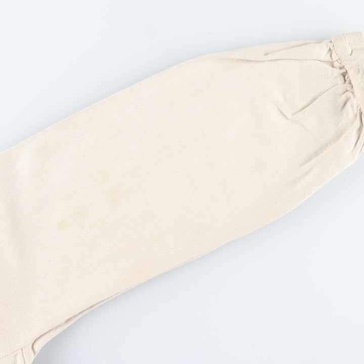 1940'S HALLES VILLETTE Butcher Smock Herringbone Euro Work Jacket Men's L Vintage /evb003144