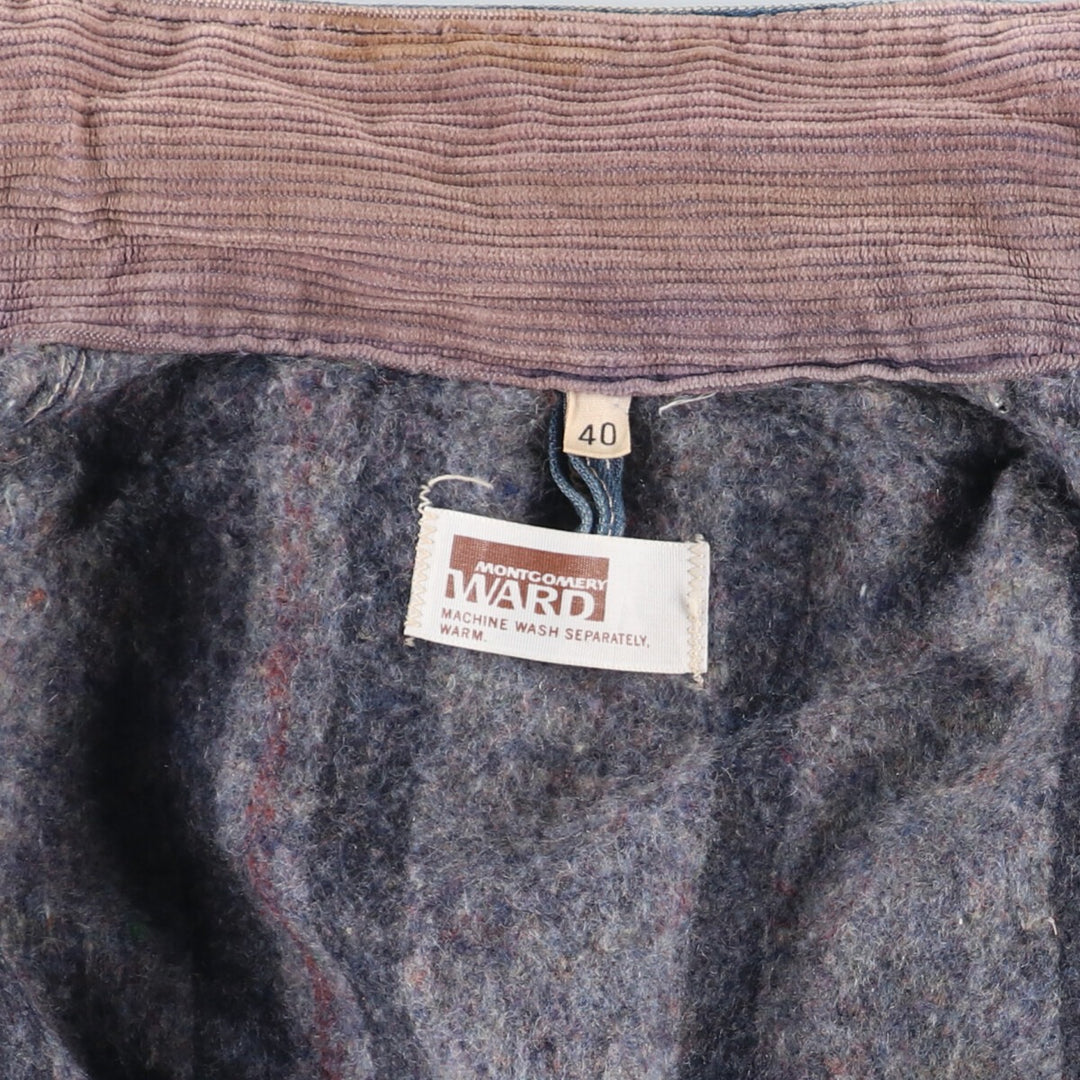 70'S Montgomery Ward Denim Coveralls Men's M Vintage /evb003180