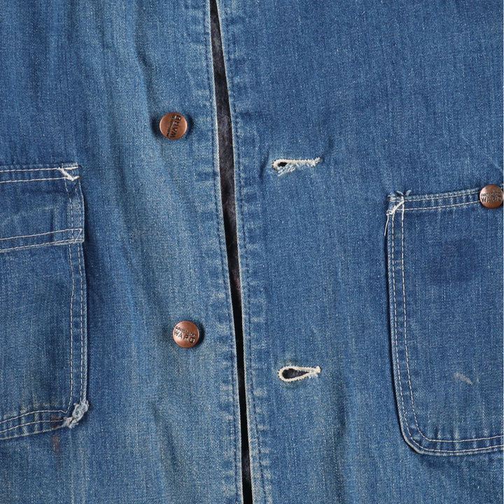 70'S Montgomery Ward Denim Coveralls Men's M Vintage /evb003180