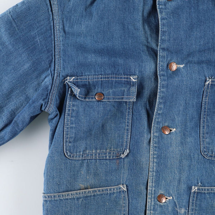 70'S Montgomery Ward Denim Coveralls Men's M Vintage /evb003180