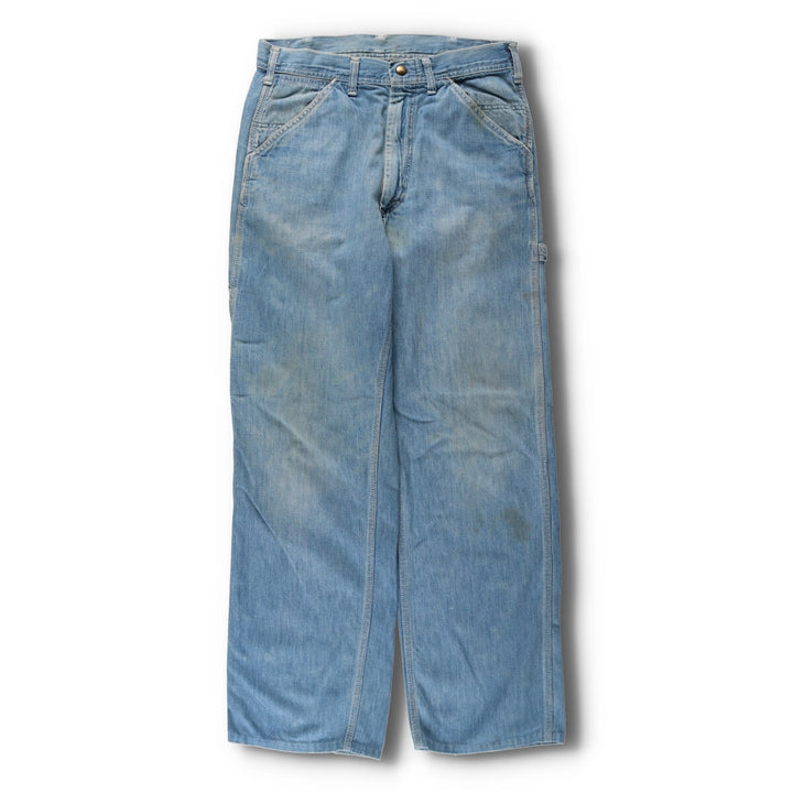 70'S Lee denim painter pants made in USA men's w31 vintage /evb003269