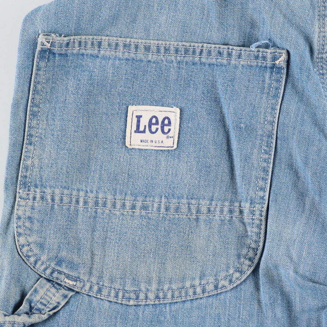 70'S Lee denim painter pants made in USA men's w31 vintage /evb003269