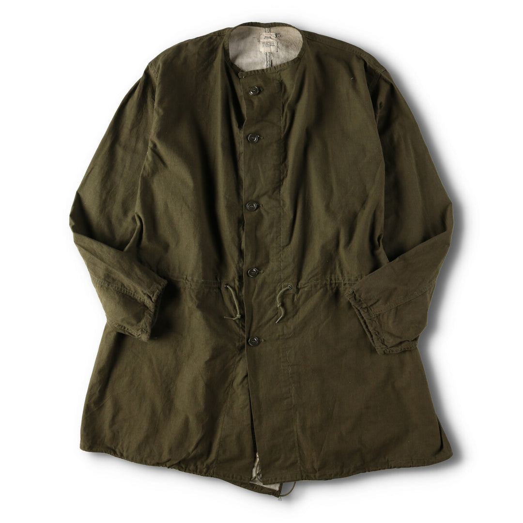 1960'S US Army genuine gas protective coat, military overcoat, made in USA, MEDIUM, men's L, vintage /evb003275