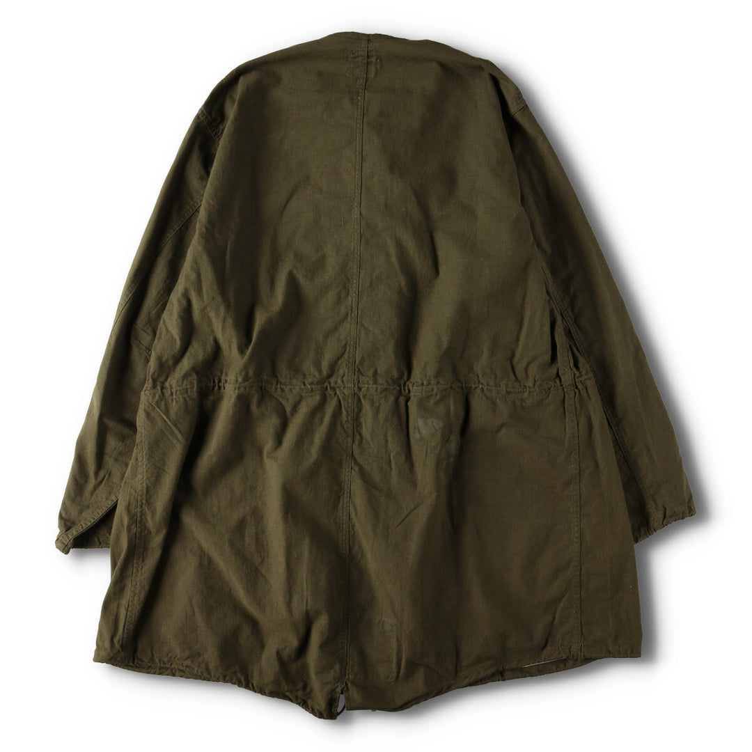 1960'S US Army genuine gas protective coat, military overcoat, made in USA, MEDIUM, men's L, vintage /evb003275