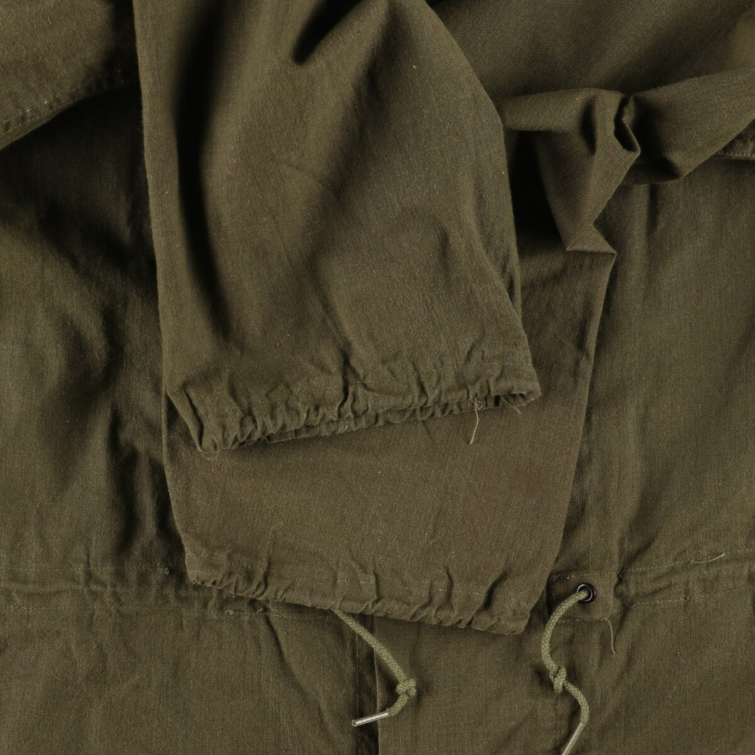 1960'S US Army genuine gas protective coat, military overcoat, made in USA, MEDIUM, men's L, vintage /evb003275