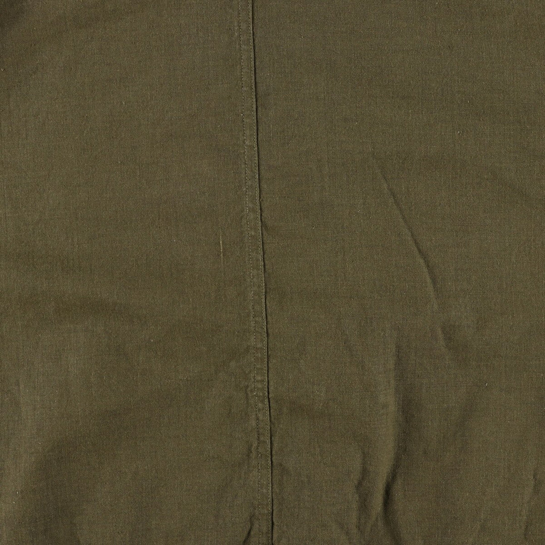 1960'S US Army genuine gas protective coat, military overcoat, made in USA, MEDIUM, men's L, vintage /evb003275