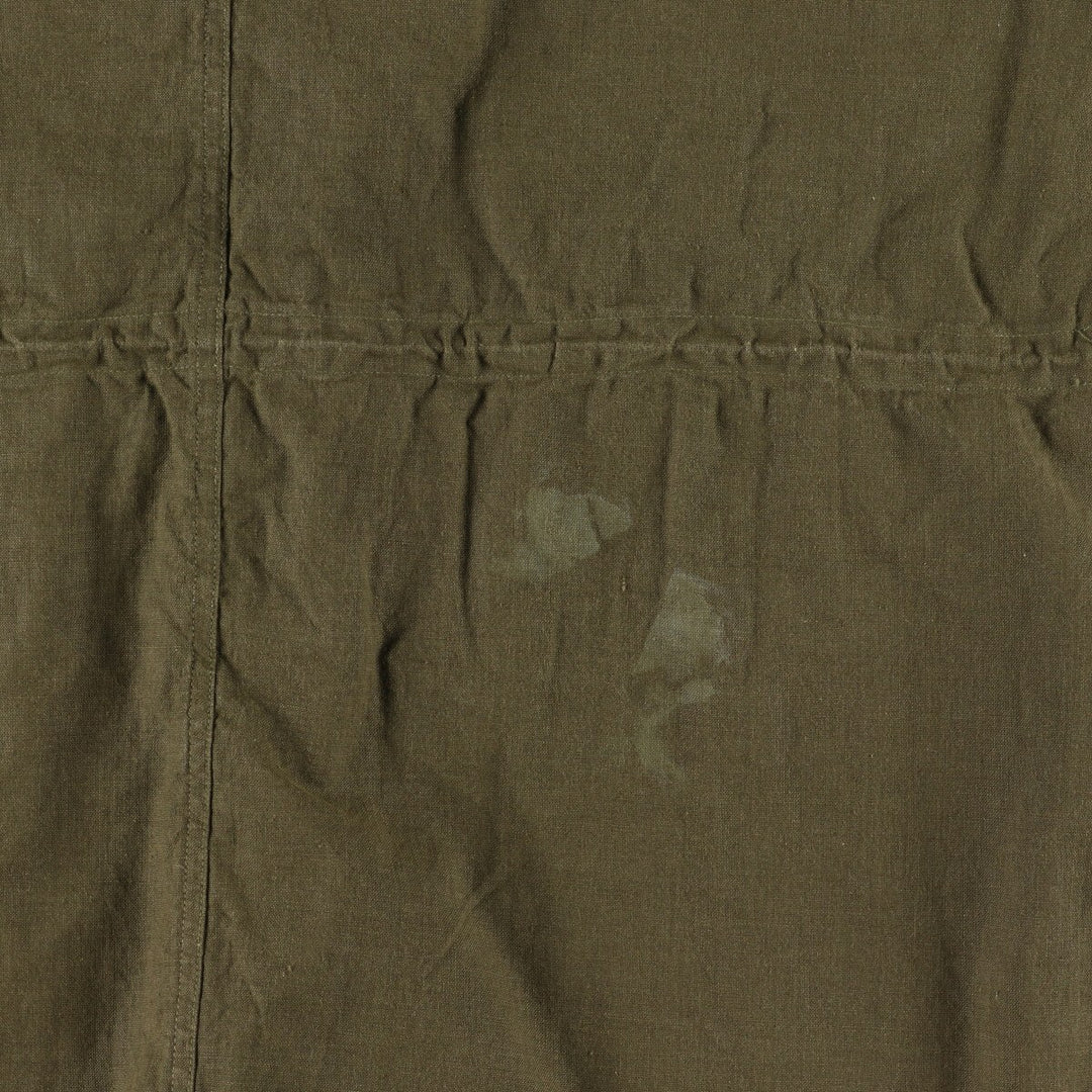 1960'S US Army genuine gas protective coat, military overcoat, made in USA, MEDIUM, men's L, vintage /evb003275