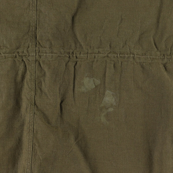 1960'S US Army genuine gas protective coat, military overcoat, made in USA, MEDIUM, men's L, vintage /evb003275