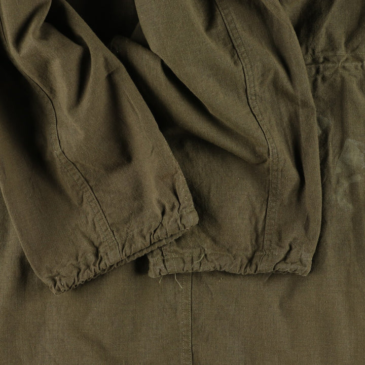 1960'S US Army genuine gas protective coat, military overcoat, made in USA, MEDIUM, men's L, vintage /evb003275