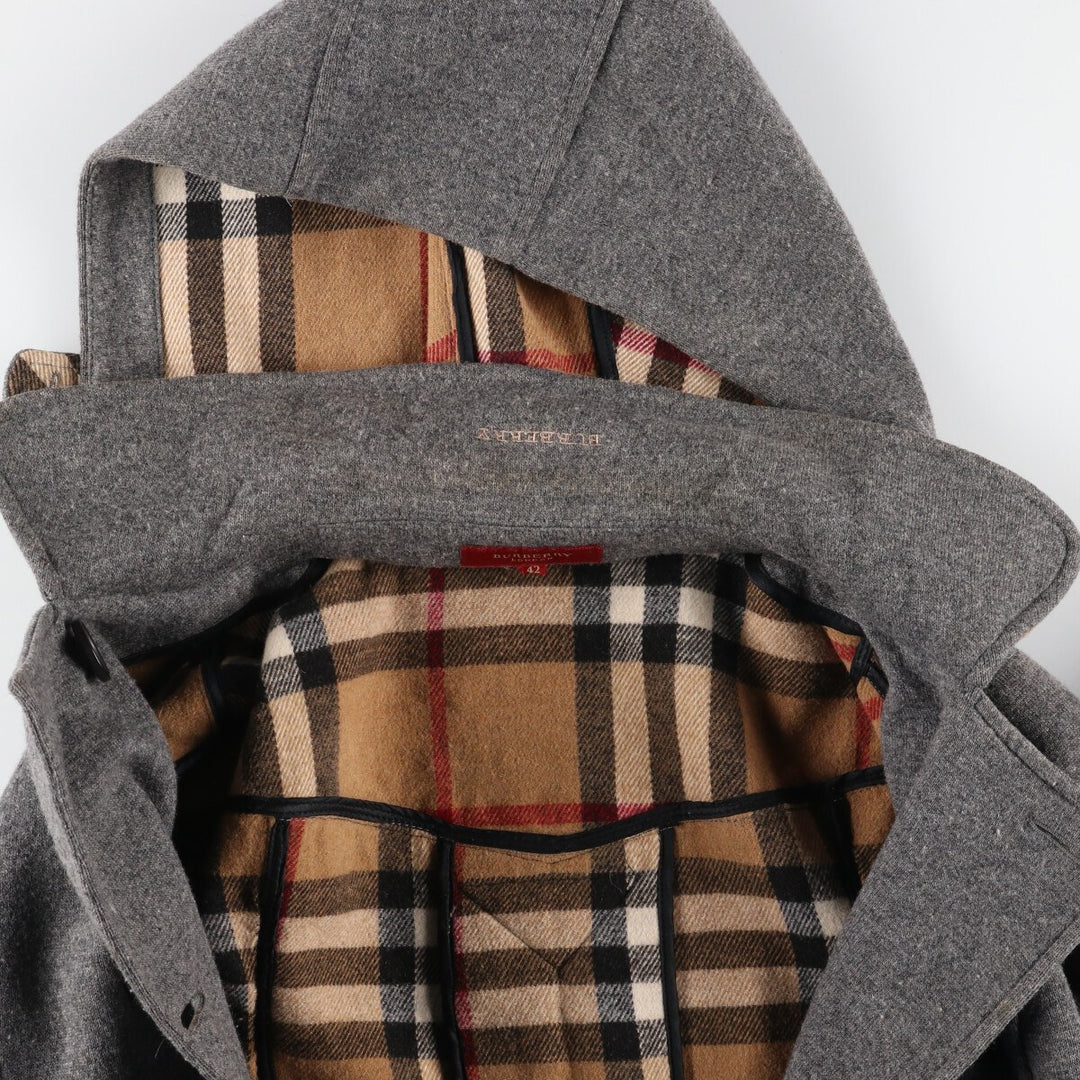 Burberry's wool hooded coat made in Spain, women's size S /evb003329