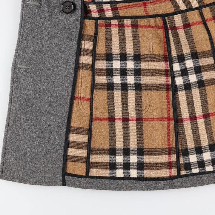 Burberry's wool hooded coat made in Spain, women's size S /evb003329