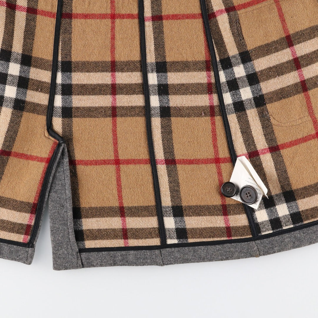 Burberry's wool hooded coat made in Spain, women's size S /evb003329