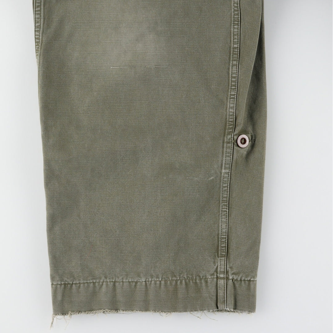 50'S Dutch military genuine double-face military cargo pants 78x80 men's w33 vintage /evb003337