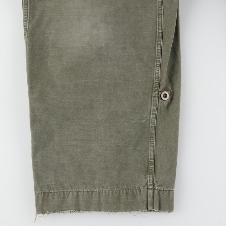 50'S Dutch military genuine double-face military cargo pants 78x80 men's w33 vintage /evb003337
