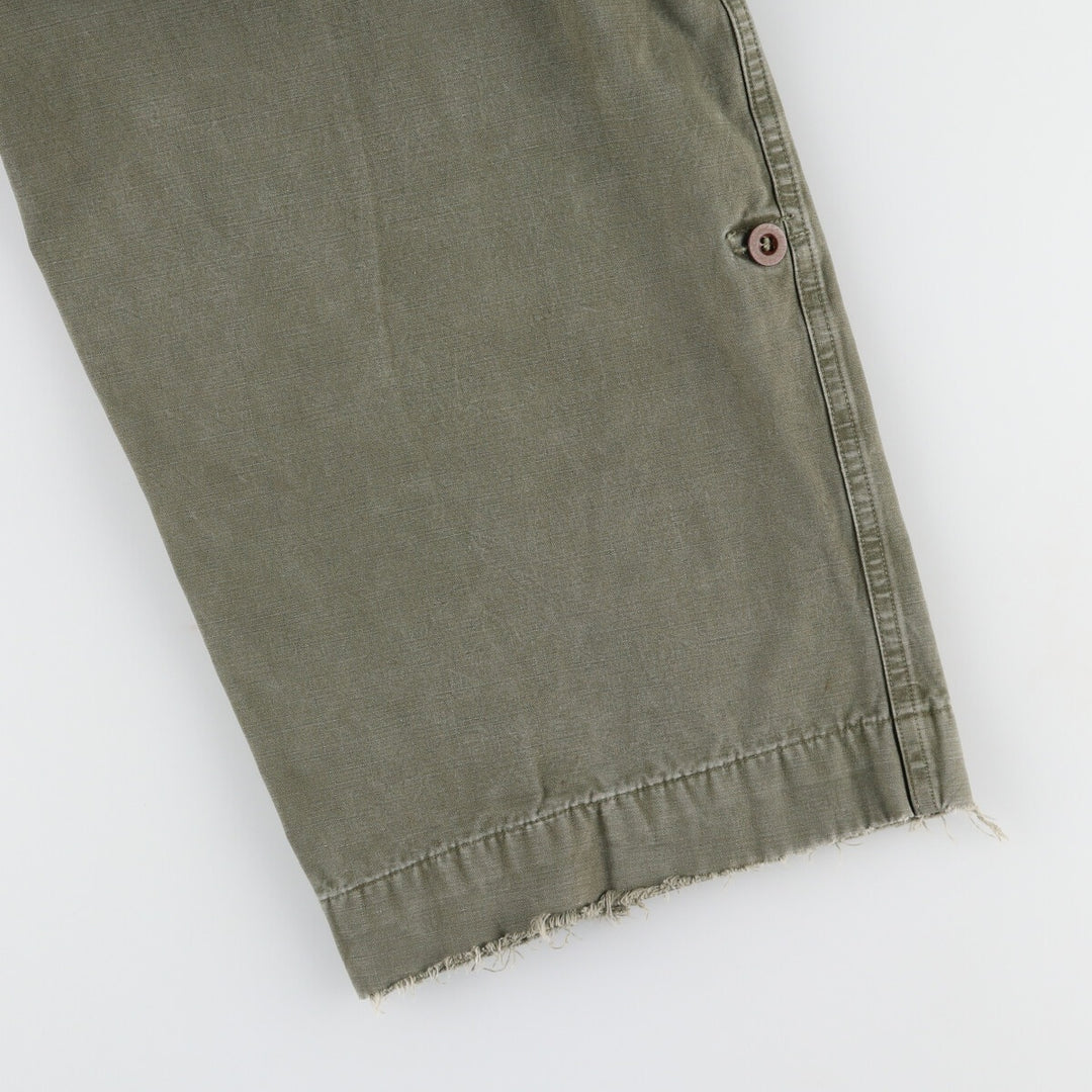 50'S Dutch military genuine double-face military cargo pants 78x80 men's w33 vintage /evb003337