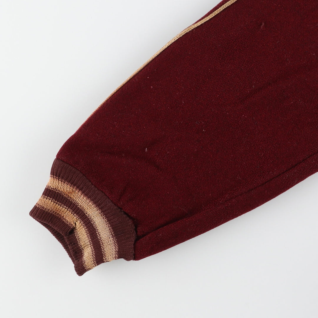 50'S WHITE BEAR Wool Stadium Jacket Award Jacket Varsity Jacket Men's S Vintage /evb003345