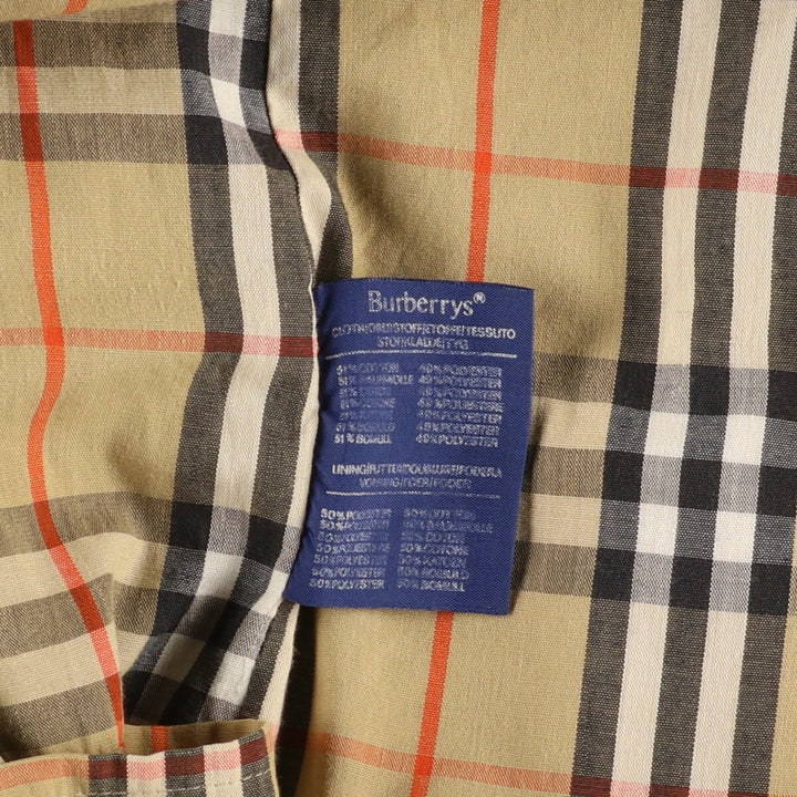 Burberry's Balmacaan Coat, Made in USA, Men's XL /evb003358