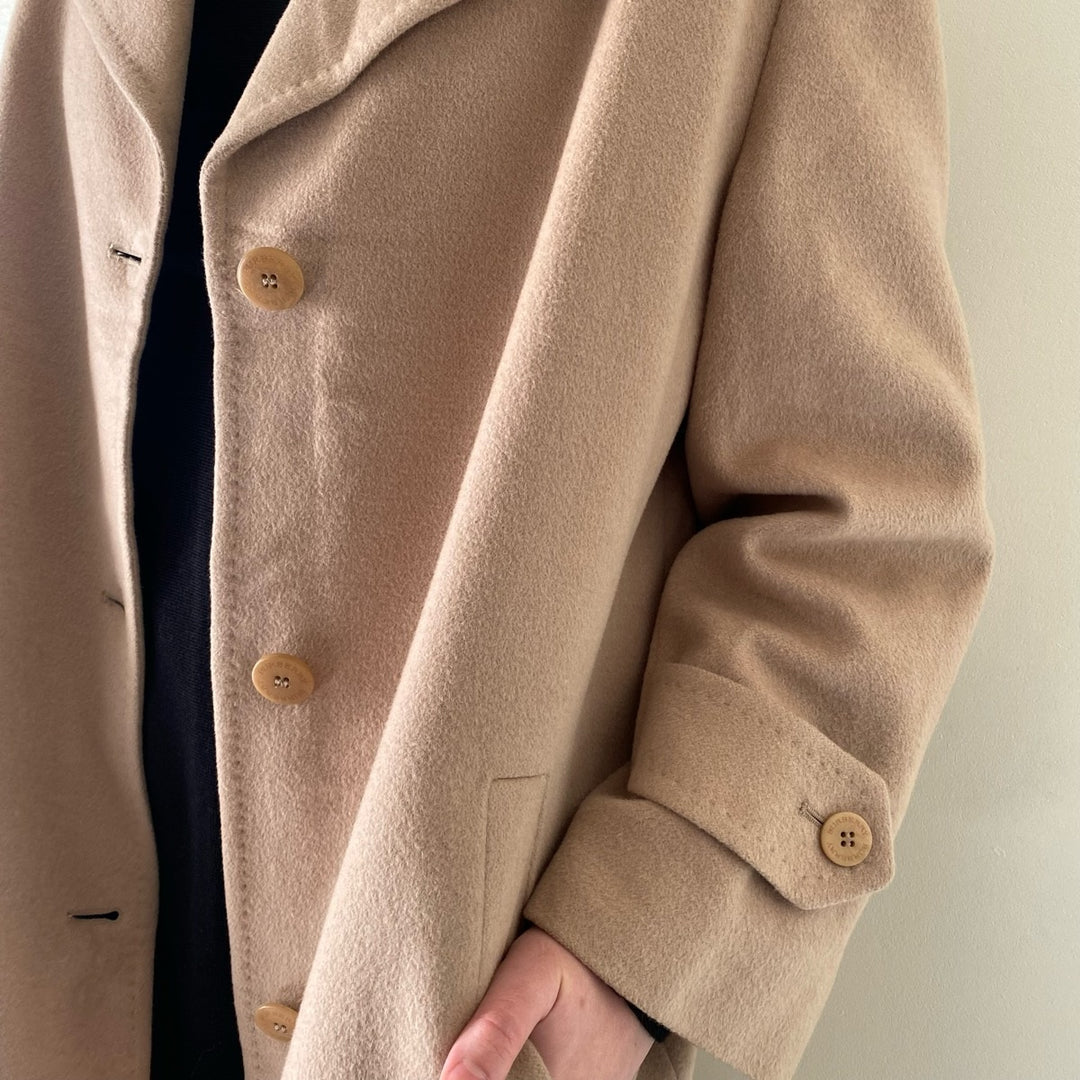 Burberry's cashmere blend wool coat for women L /evb003382