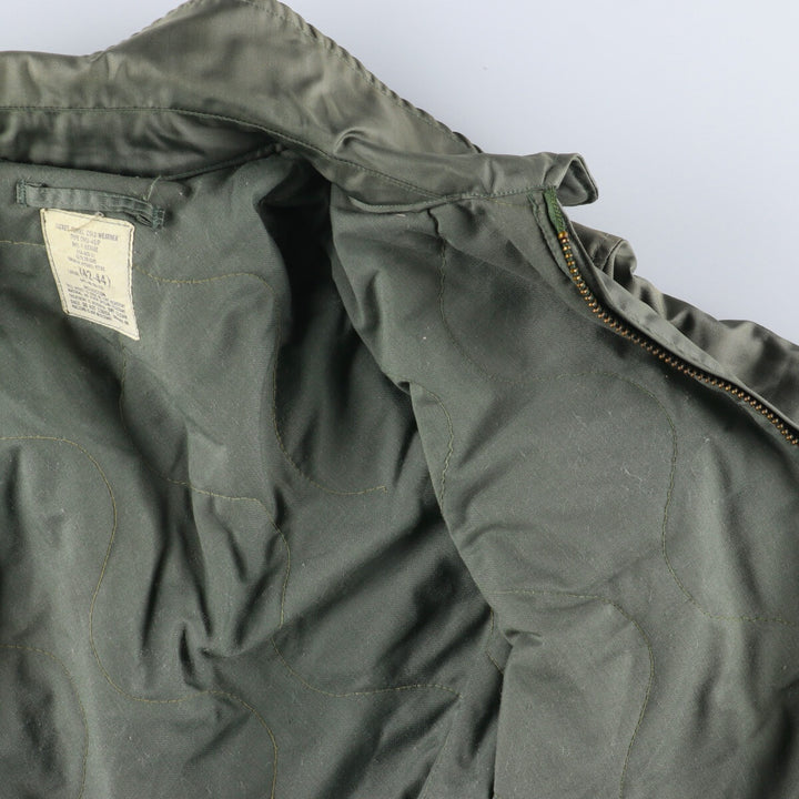 US military authentic CWU-45/P military flight jacket, made in USA, men's L, vintage /evb003408